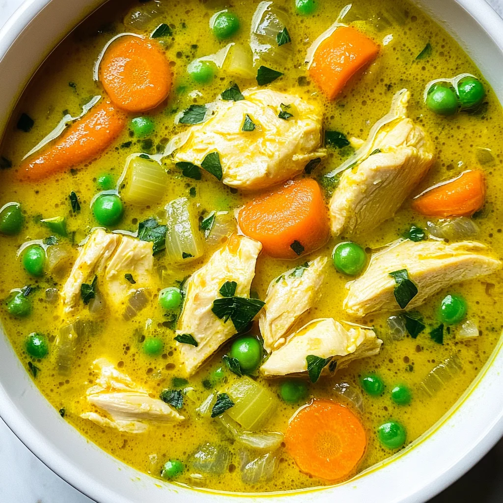 Anti Inflammatory Turmeric Chicken Soup
