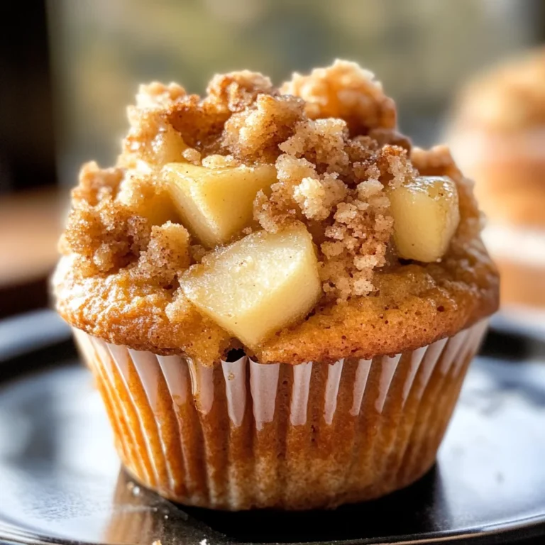 Apple Crumble Muffins
