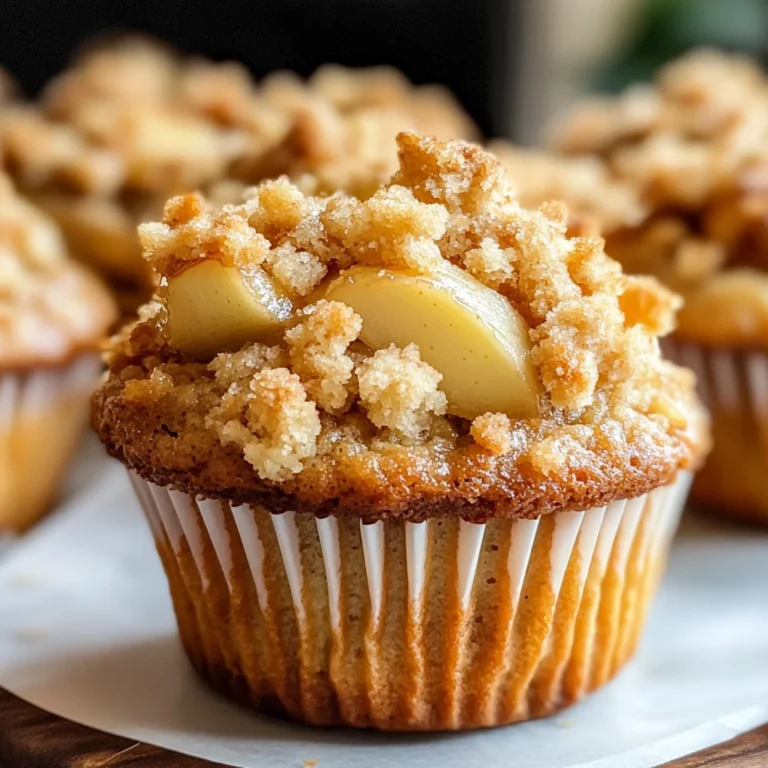 Apple Crumble Muffins