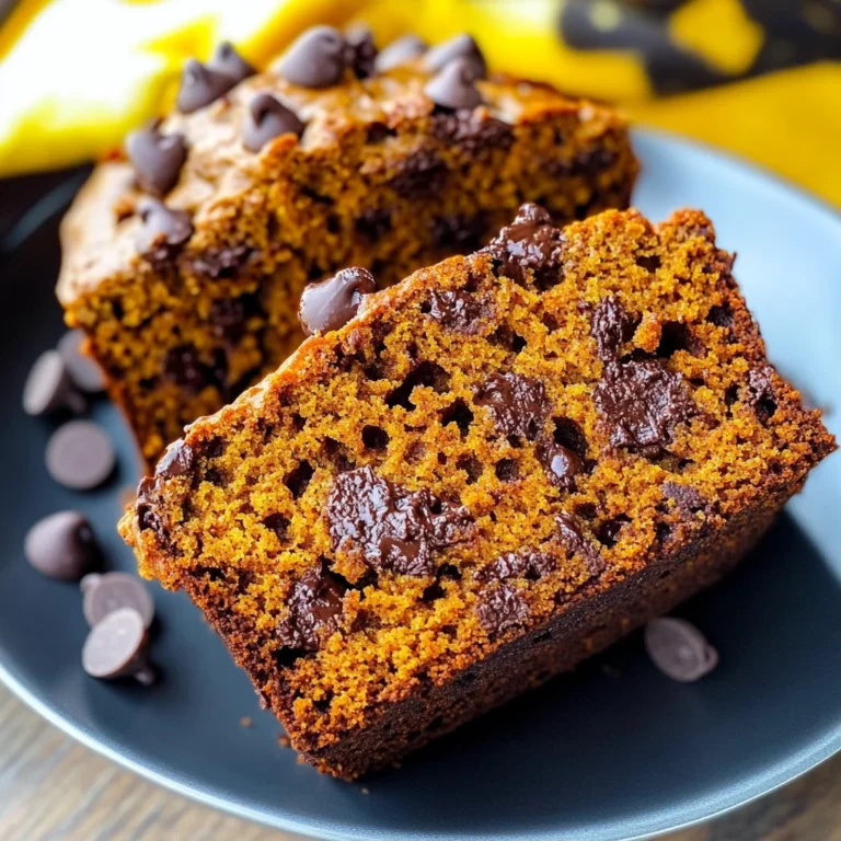 Best Chocolate Chip Pumpkin Bread