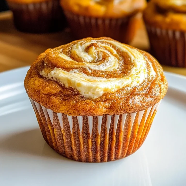 Best Swirled Pumpkin Cream Cheese Muffins