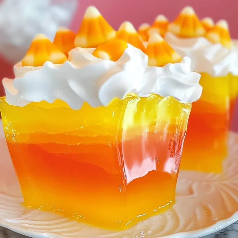 Candy Corn Jello