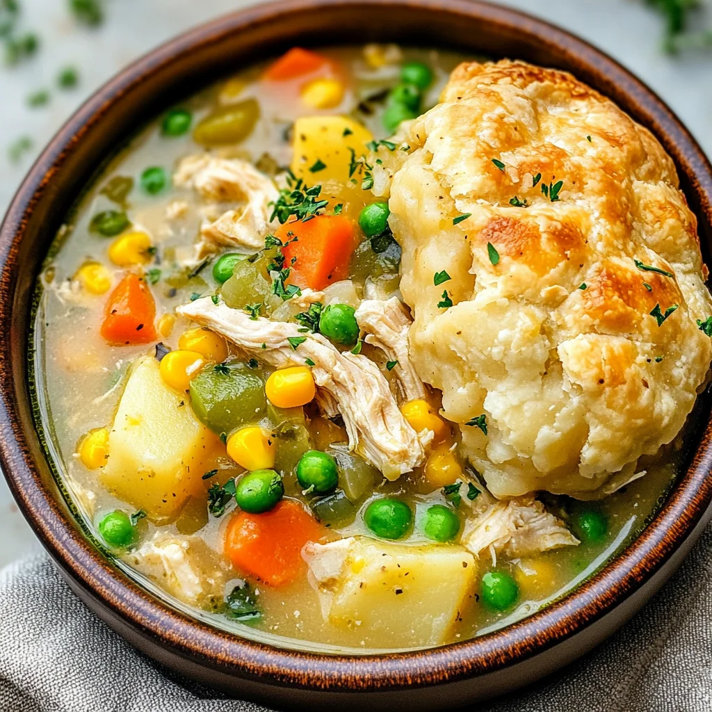 Chicken Pot Pie Soup