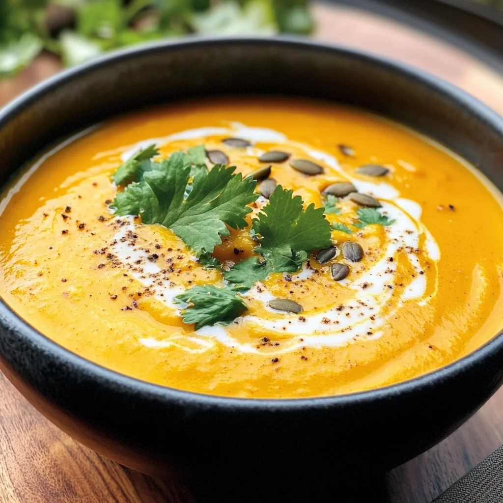 Coconut Curry Pumpkin Soup