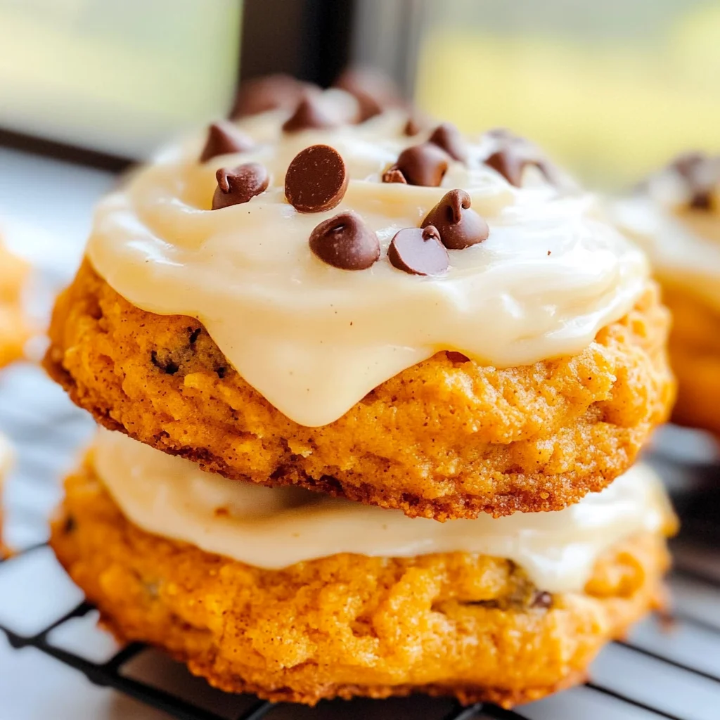 Copycat Crumbl Pumpkin Cake Cookies