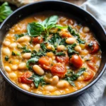 Creamy Tomato White Bean Stew