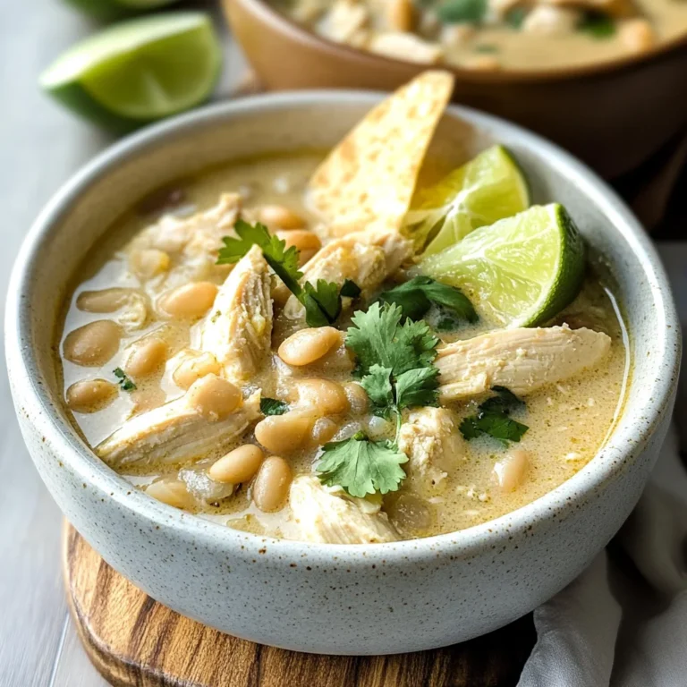 Creamy White Chicken Chili Recipe