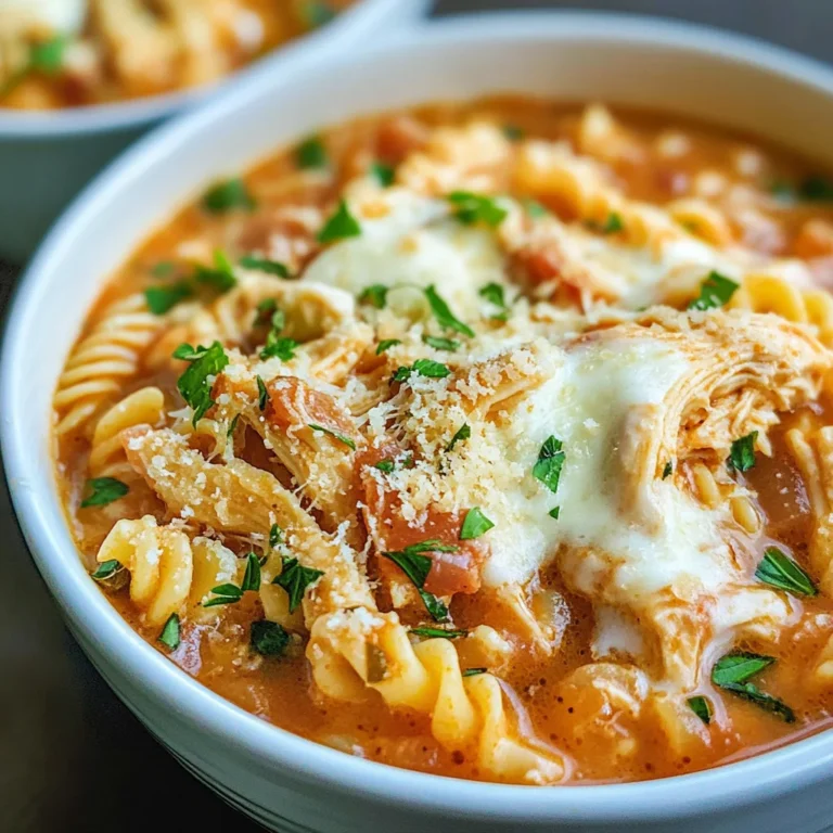 Crockpot Chicken Parmesan Soup Recipe
