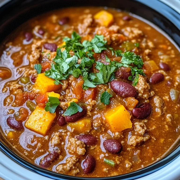 Crockpot Pumpkin Chili