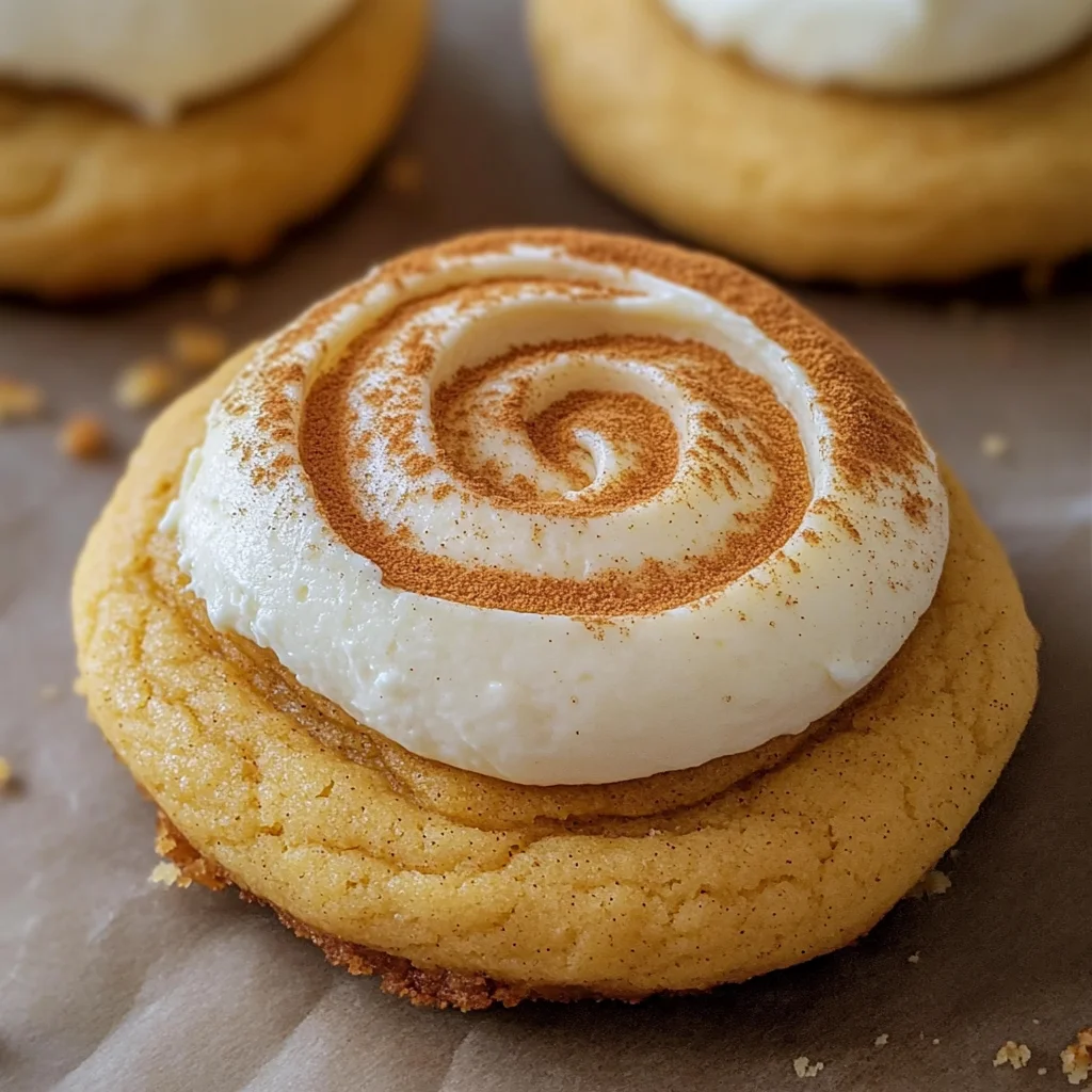Crumbl pumpkin pie cookies