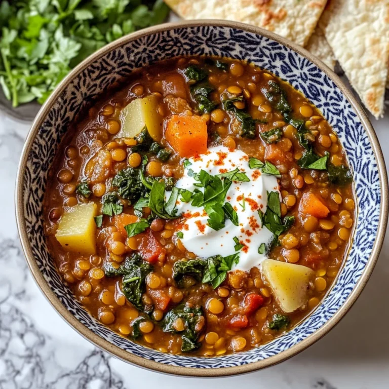 Detox Moroccan Lentil Soup