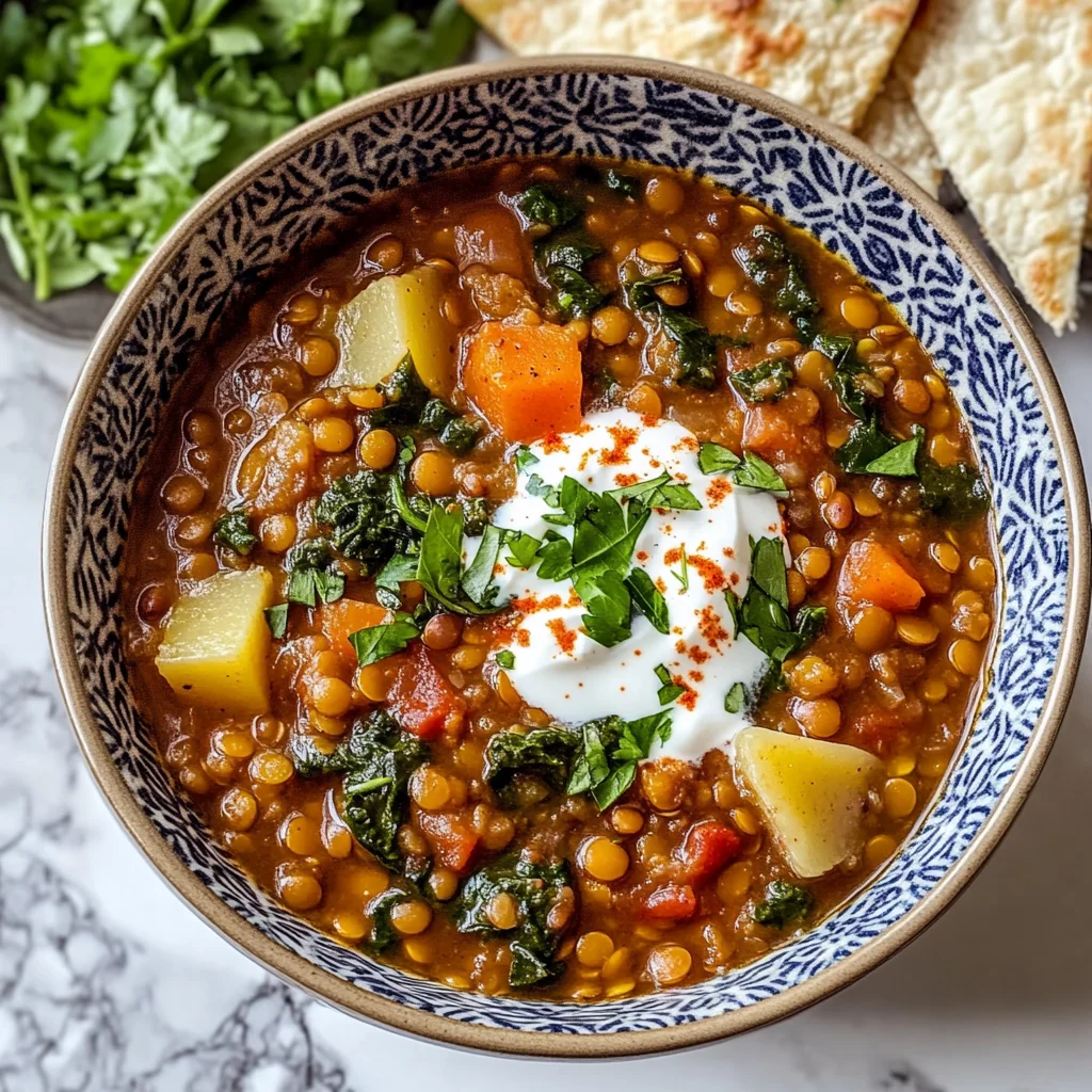 Detox Moroccan Lentil Soup