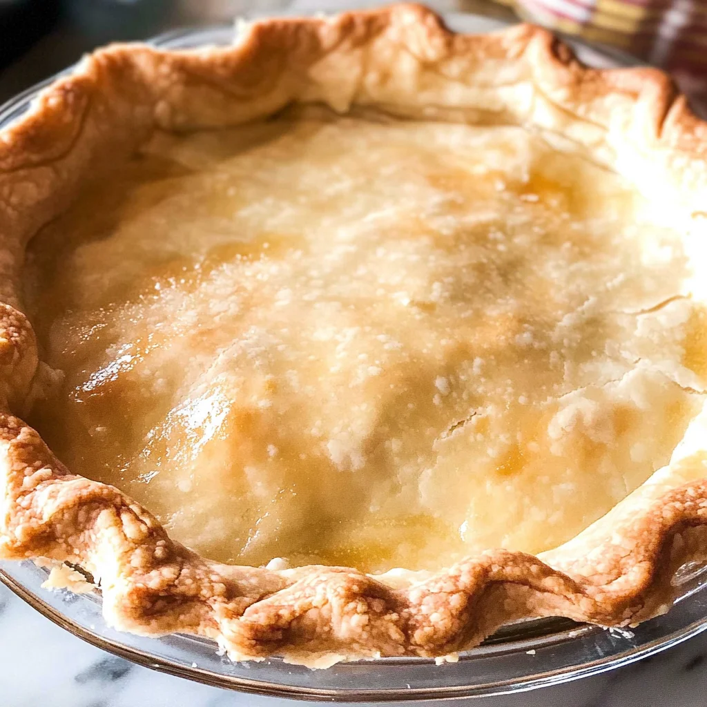 Easy Homemade Pie Crust