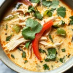 Easy Thai Coconut Chicken Soup