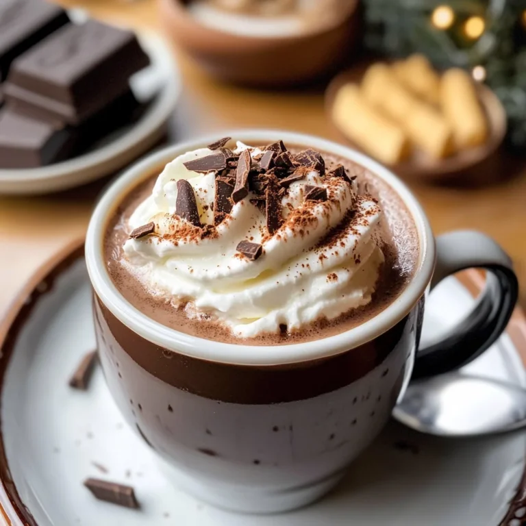 European Hot Chocolate