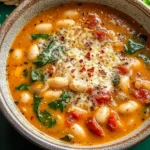 Fire Roasted Parmesan & White Bean Soup