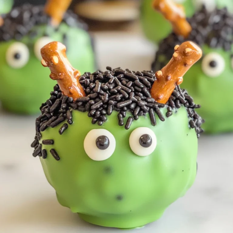 Frankenstein Oreo Balls