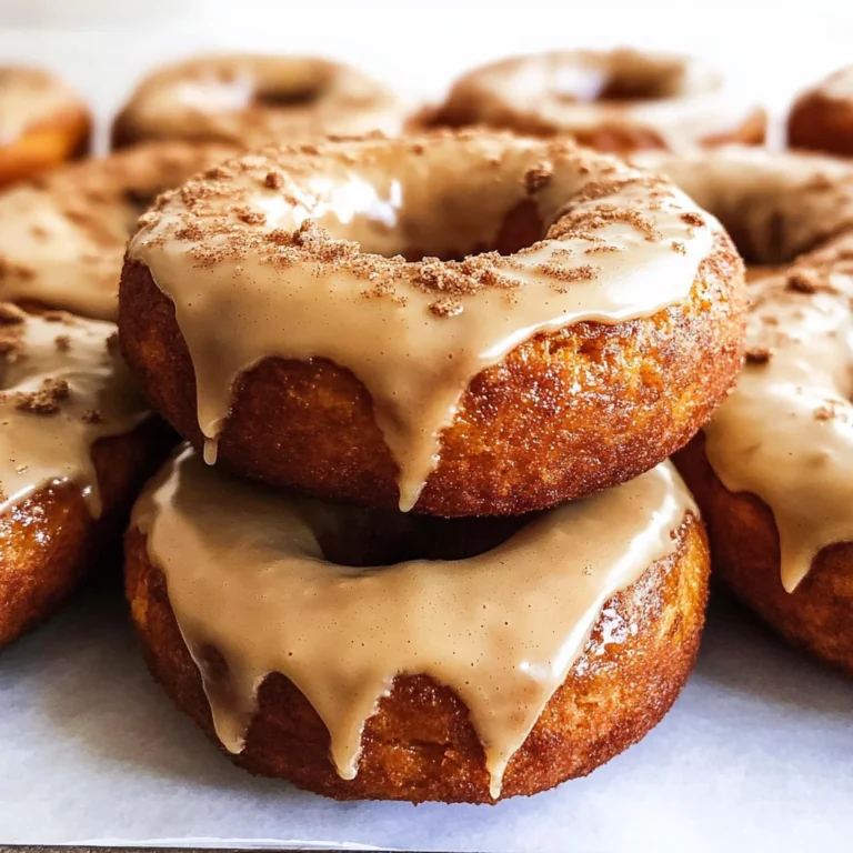 Gluten and Dairy Free Pumpkin Donuts with Maple Glaze