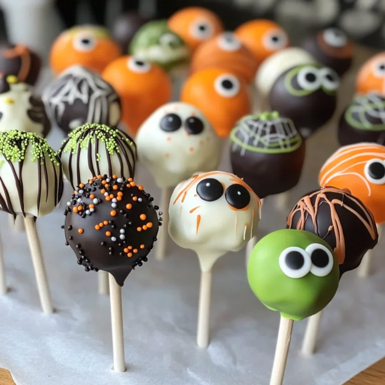 Halloween Cake Pops
