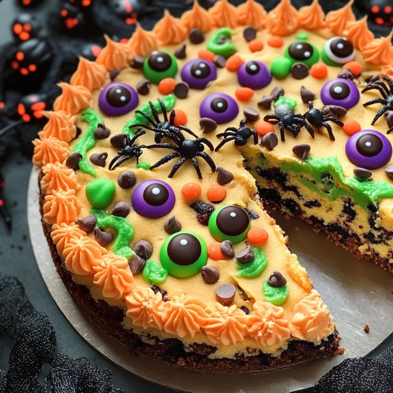 Halloween Cookie Cake