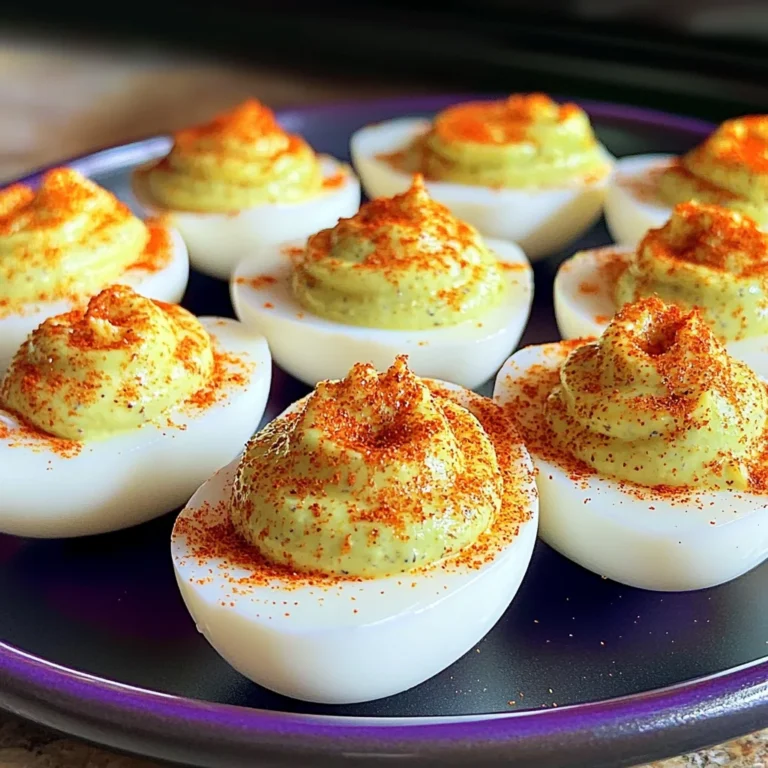 Halloween Deviled Eggs Recipe That's SUPER Spooky!