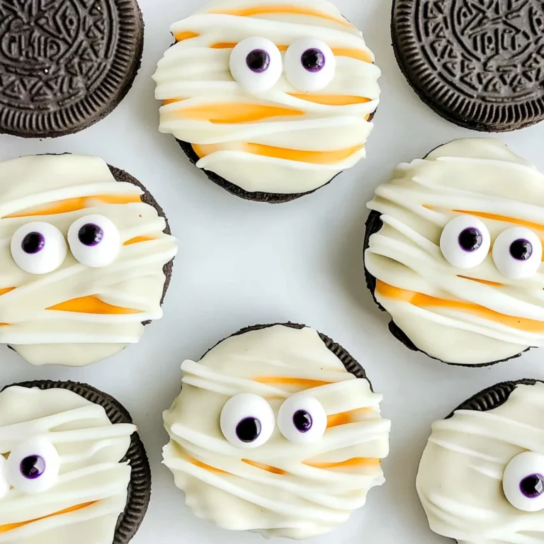Halloween Mummy Oreo Cookies