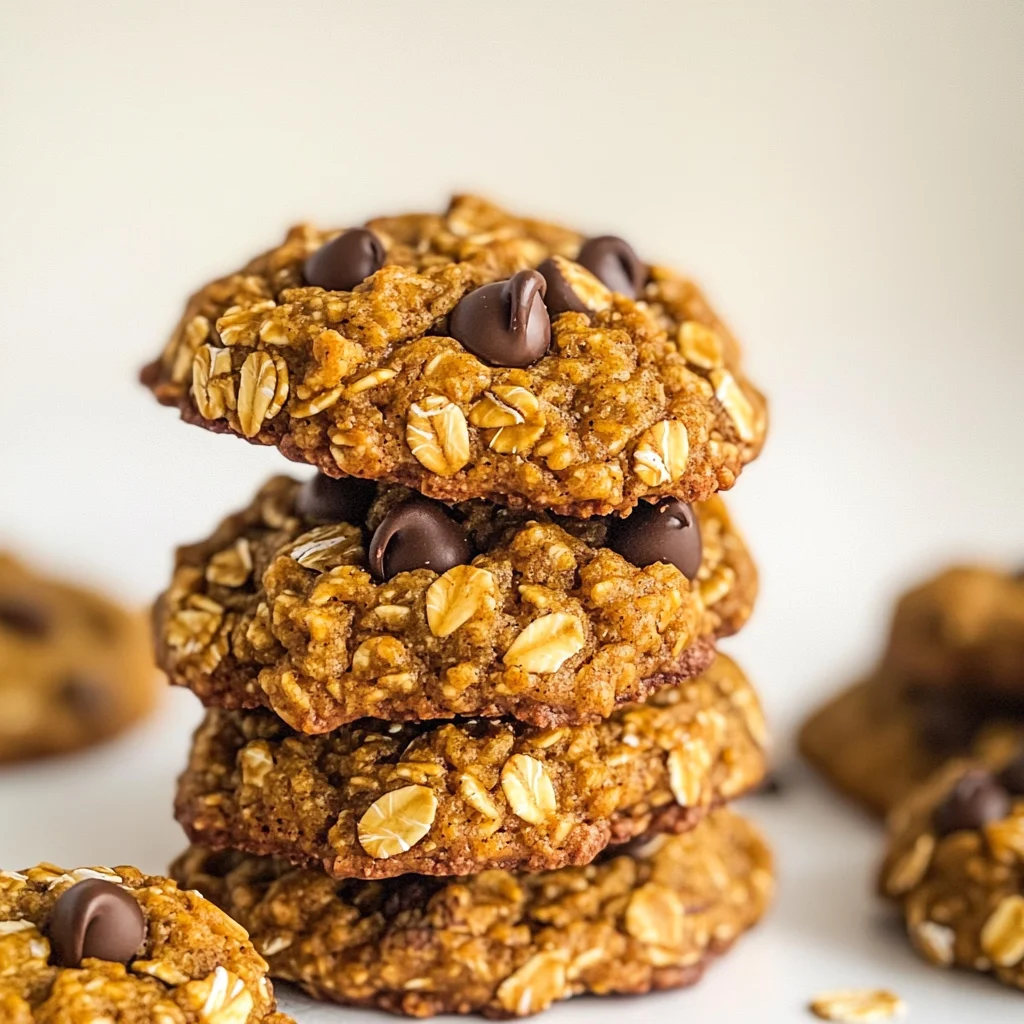 Healthy Pumpkin Oat Cookies