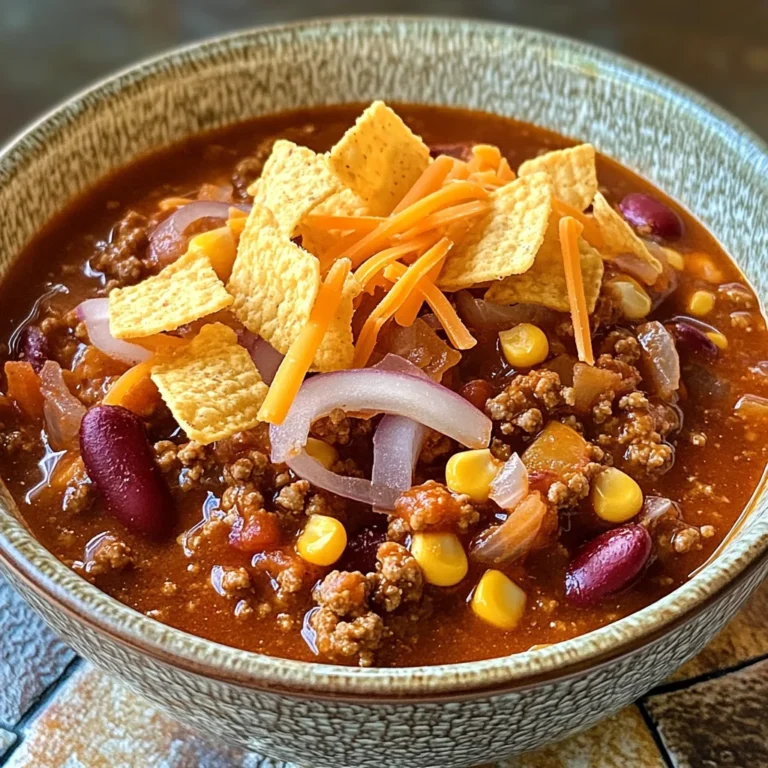 Hillbilly Chili and Cinnamon Rolls