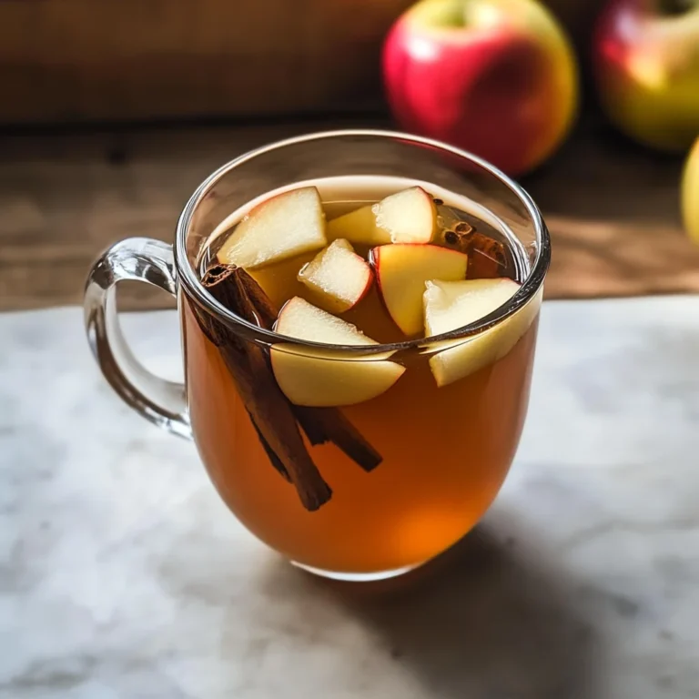 Korean Apple Tea with Ginger and Cinnamon (Saegwa Cha)