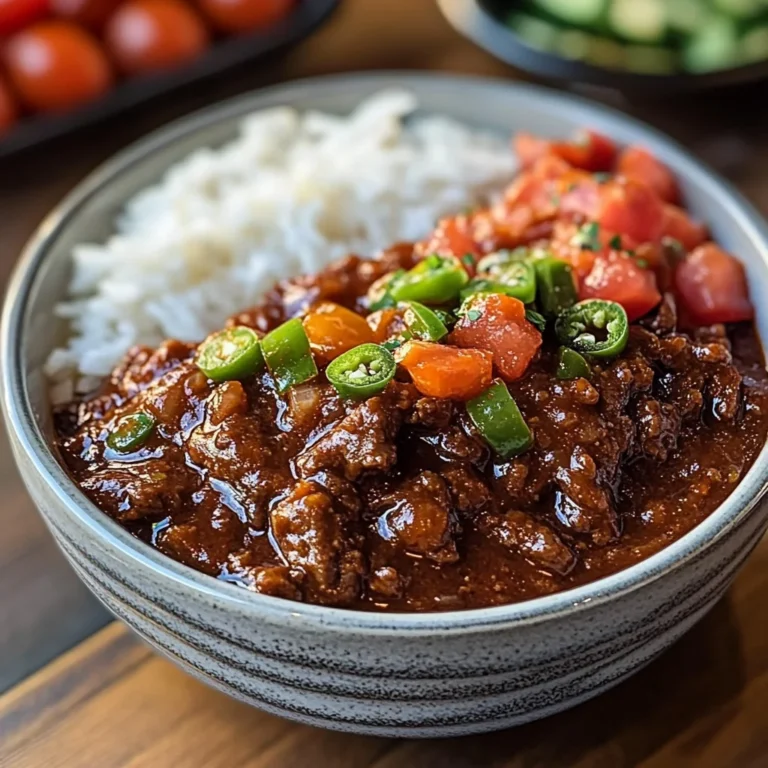 Korean Chile Con Carne