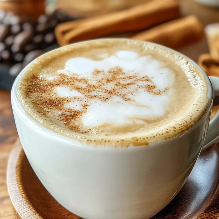 Maple Cinnamon Latte