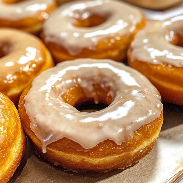 Maple Glazed Pumpkin Donuts