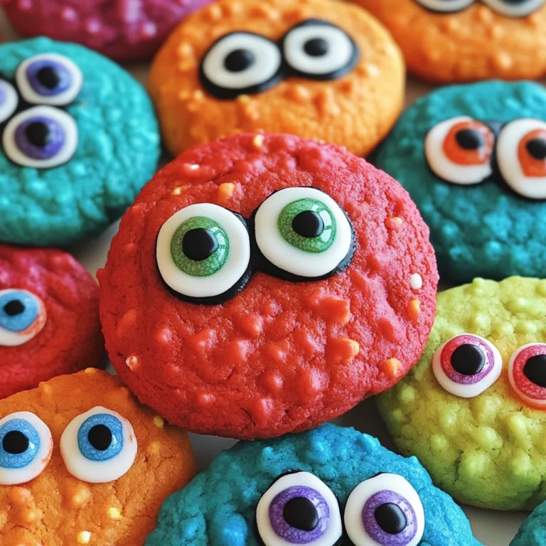 Monster Eye Cookies