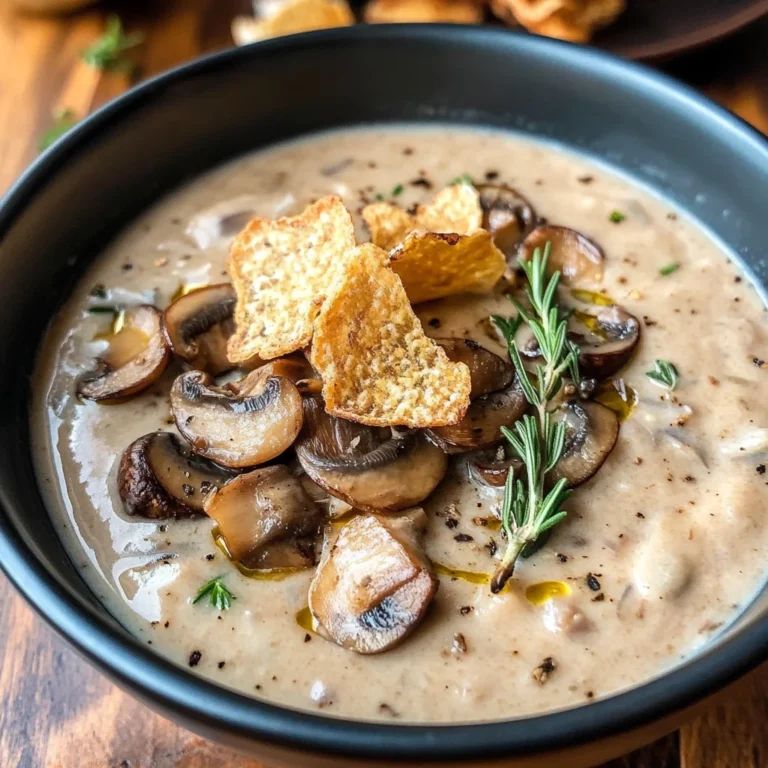 Mushroom Soup Recipe