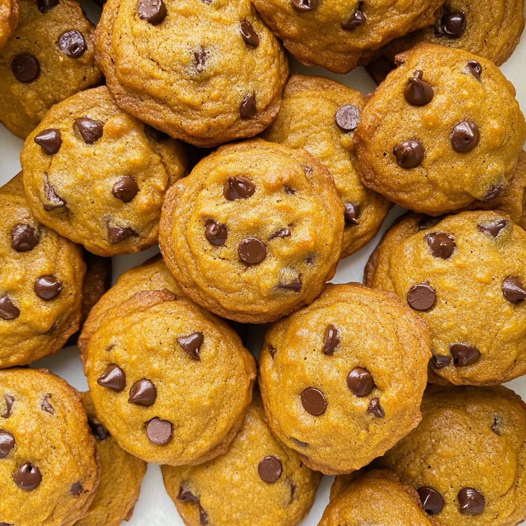 Old Fashioned Pumpkin Chocolate Chip Cookies