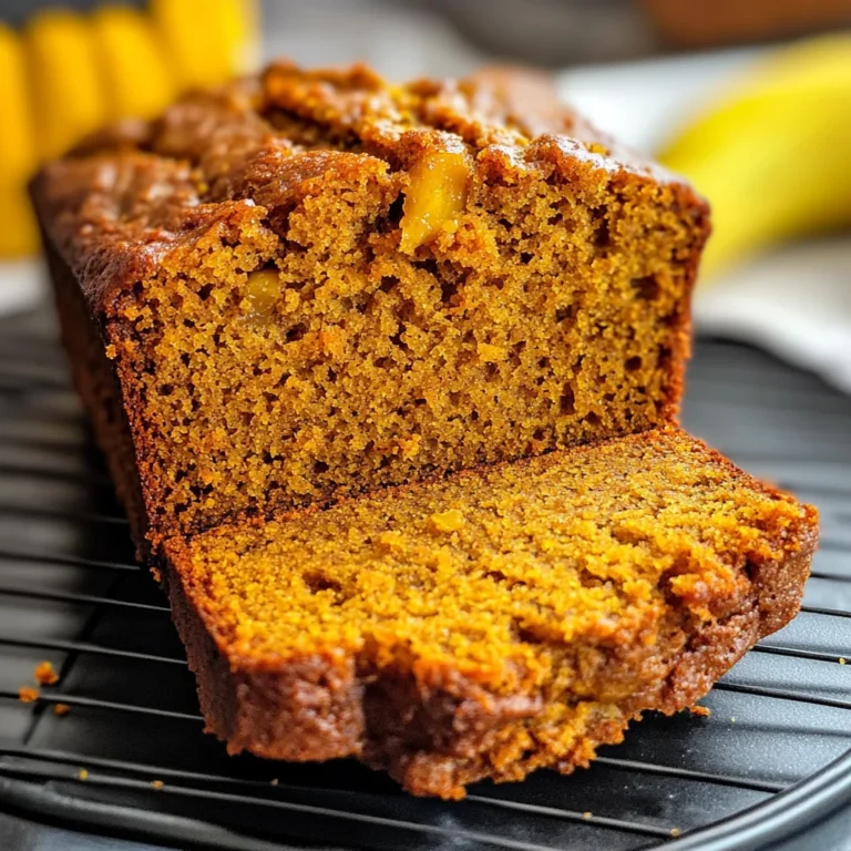 Pumpkin Banana Bread Recipe