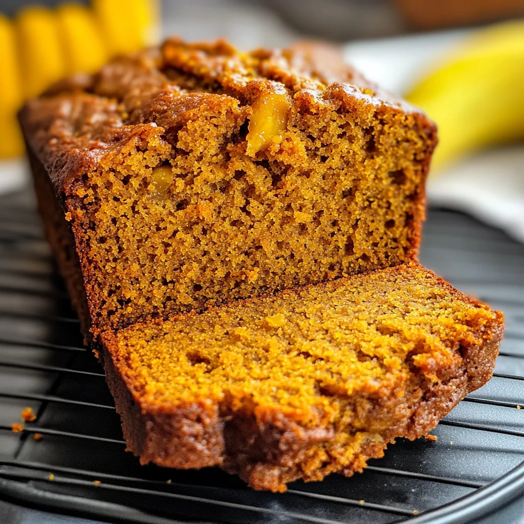 Pumpkin Banana Bread Recipe