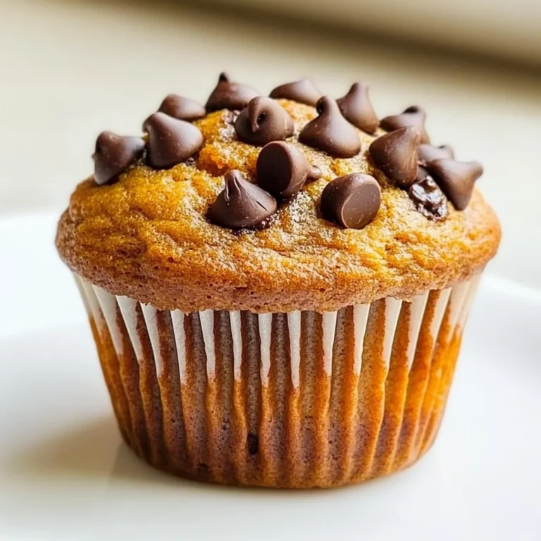 Pumpkin Chocolate Chip Muffins