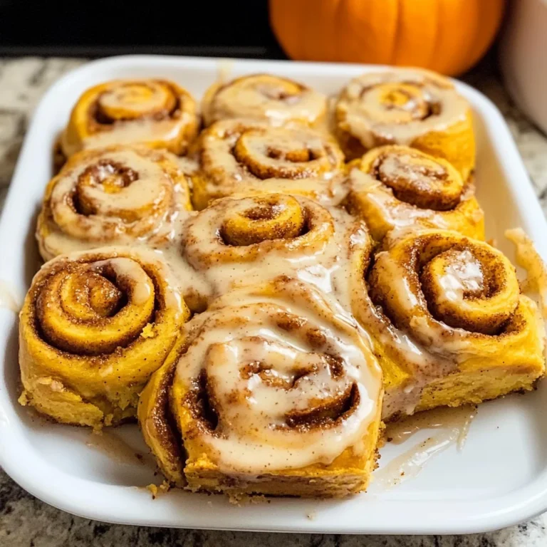 Pumpkin Cinnamon Rolls