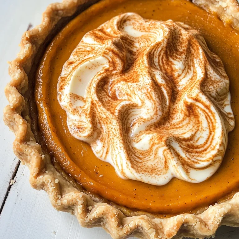Pumpkin Mascarpone Pie