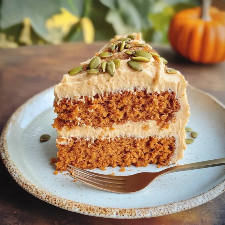 Pumpkin Spice Cake with Brown Sugar Cream Cheese Frosting