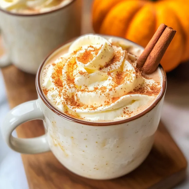 Pumpkin White Hot Chocolate