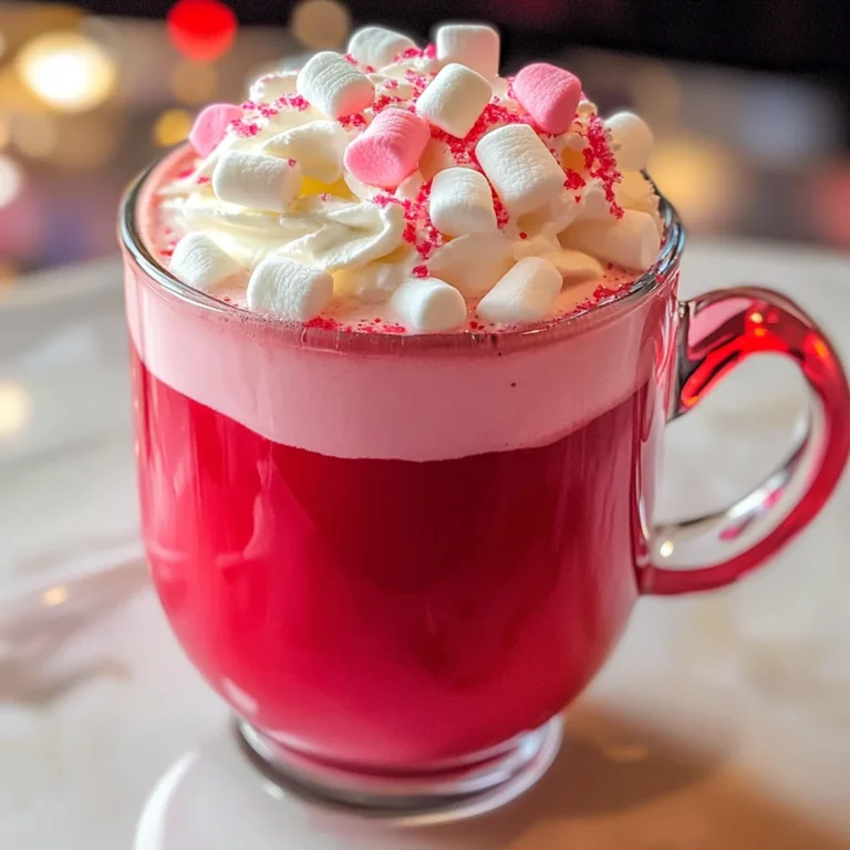 Red Velvet Hot Chocolate Recipe
