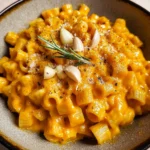 Roasted Pumpkin and Garlic Pasta