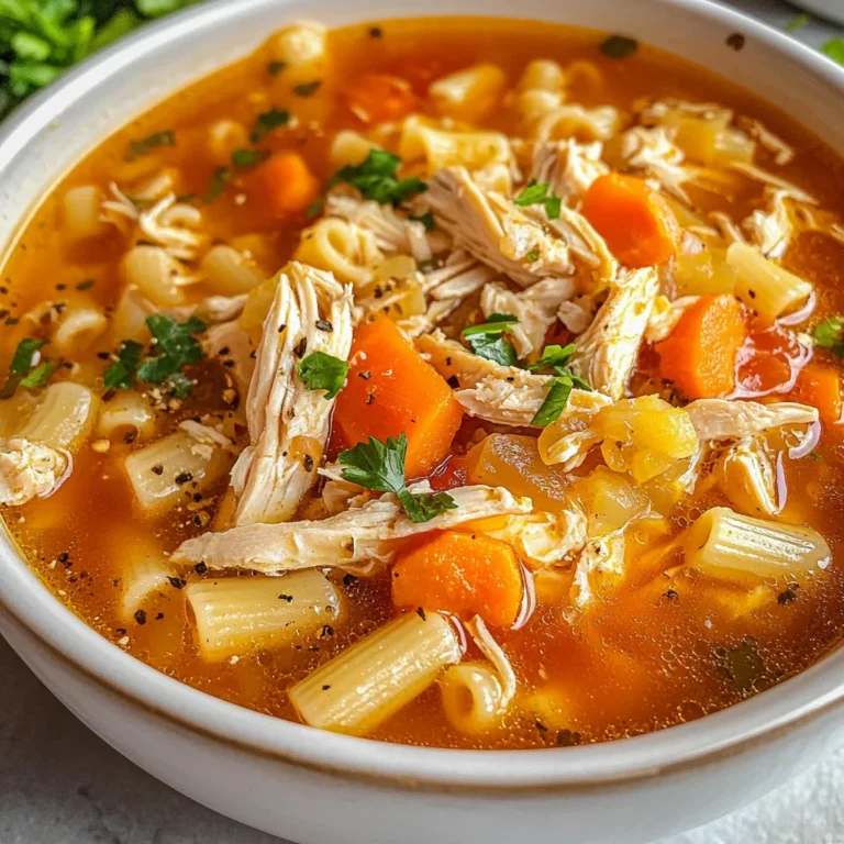 Sicilian Chicken Soup
