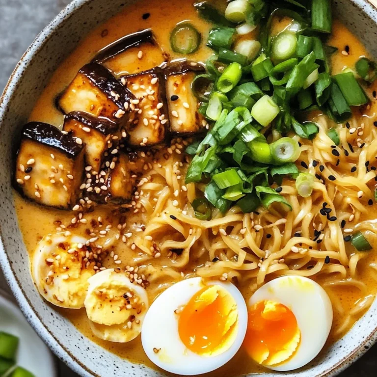 Spicy Coconut Curry Ramen