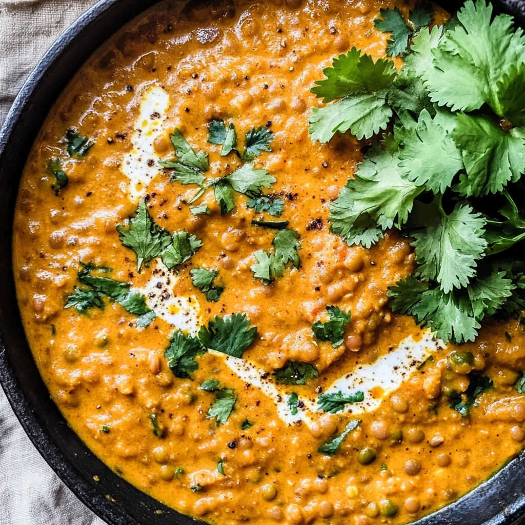 Spicy Red Lentil Curry