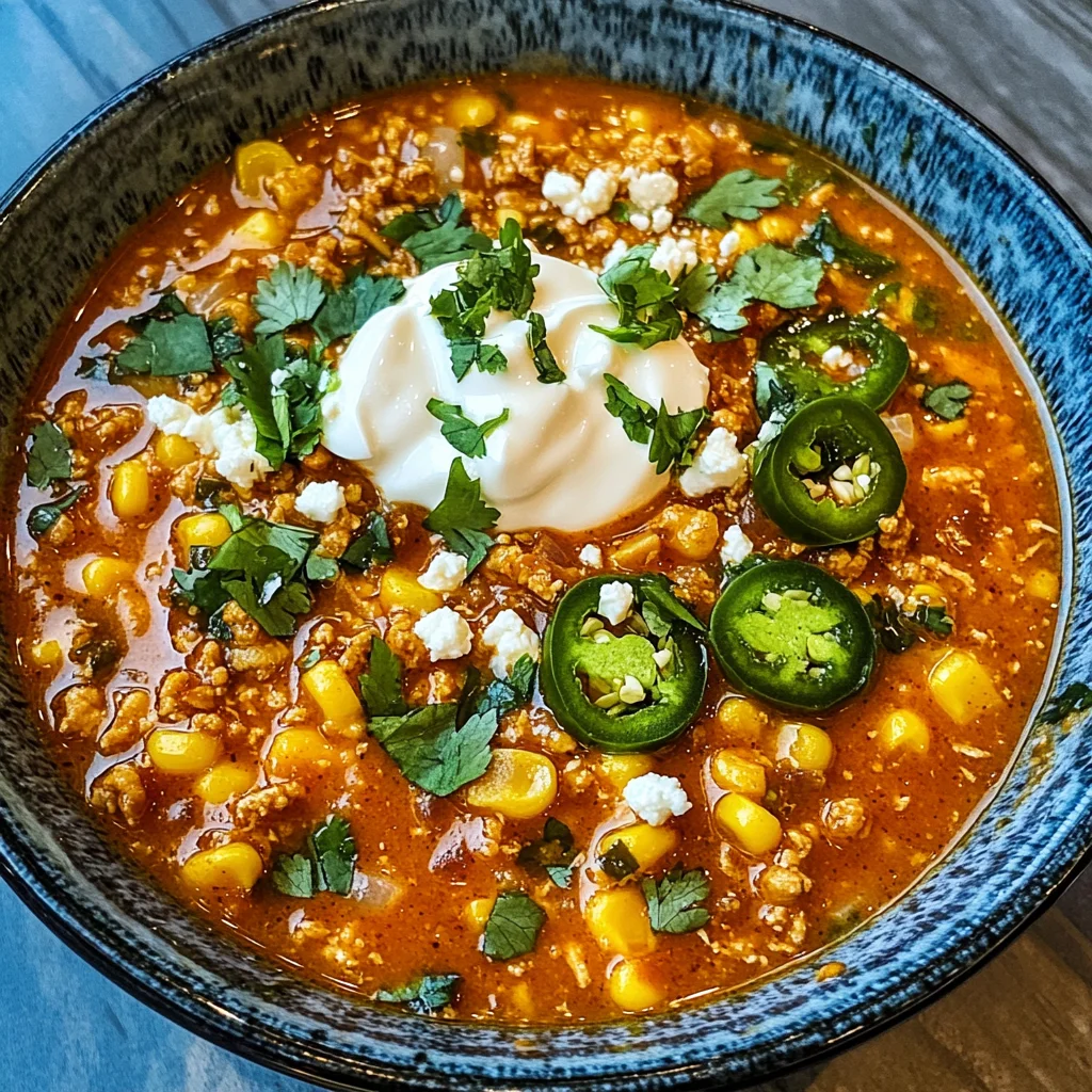 Street Corn Chicken Chili