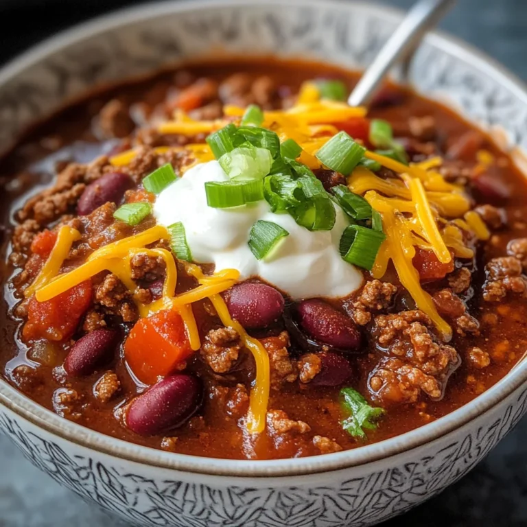 The Best Chili Recipe