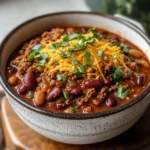 The Best Homemade Stovetop Chili